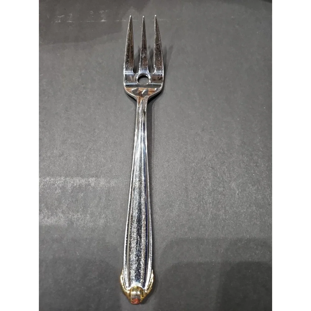 Serving Fork Mikasa Classico Gold 9 3/8 